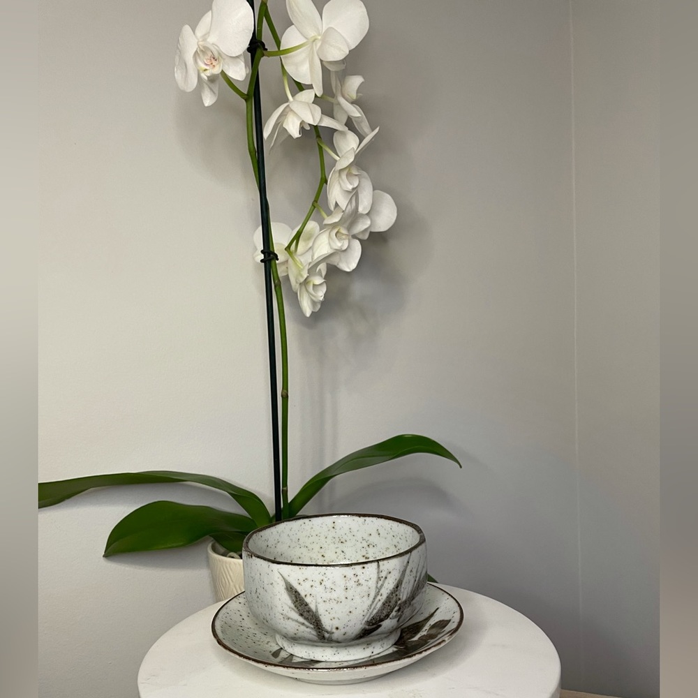 Oriental pottery set